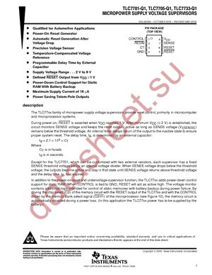 TLC7705QPWRQ1 datasheet  